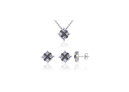 Rhodium Plated | Fashion Pendant Sets